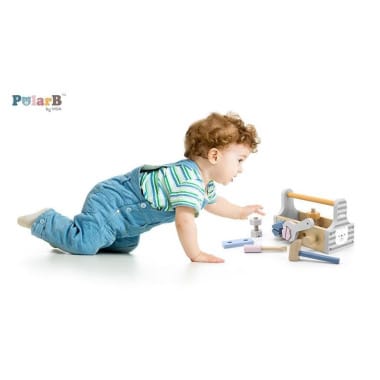 Polarbox - Juguete educativo PolarB de madera para desarrollo motor y cognitivo en niños a partir de 3 años, seguro y duradero Polarbox - Juguete educativo PolarB de madera para desarrollo motor y cognitivo en niños a partir de 3 años, seguro y duradero