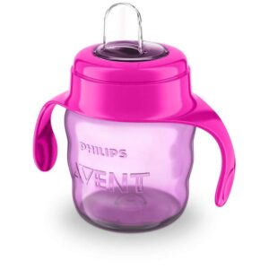 Vaso infantil con boquilla blanda Philips Avent rosa 200 ml