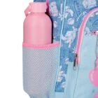 Mochila escolar con carro Stitch Hearts 23x28x10cm Denim