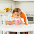 Munchkin dos Tazas Sippy Miracle 360, Entrenadora para Niños Pequeños & Bebés, Libre de BPA, Sin Derrames, A Prueba de Fugas, para Destete de Bebé de 6+ Meses, 7oz/207ml, Rosa