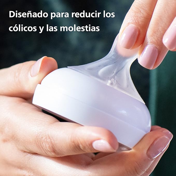 Philips Pack Natural Response, Incluye: 2 biberones 125ml + 2 biberones 260ml + 1 cepillo limpieza biberones + 1 chupete ultra soft 0-6m (SCD838/11) Philips Pack Natural Response, Incluye: 2 biberones 125ml + 2 biberones 260ml + 1 cepillo limpieza biberones + 1 chupete ultra soft 0-6m (SCD838/11)