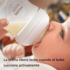 Philips Pack Natural Response, Incluye: 2 biberones 125ml + 2 biberones 260ml + 1 cepillo limpieza biberones + 1 chupete ultra soft 0-6m (SCD838/11)