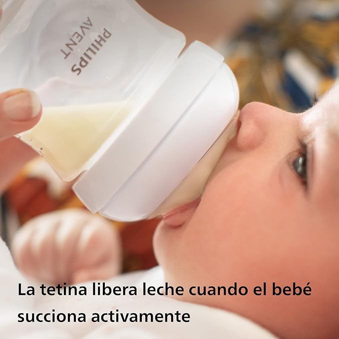 Philips Pack Natural Response, Incluye: 2 biberones 125ml + 2 biberones 260ml + 1 cepillo limpieza biberones + 1 chupete ultra soft 0-6m (SCD838/11) Philips Pack Natural Response, Incluye: 2 biberones 125ml + 2 biberones 260ml + 1 cepillo limpieza biberones + 1 chupete ultra soft 0-6m (SCD838/11)