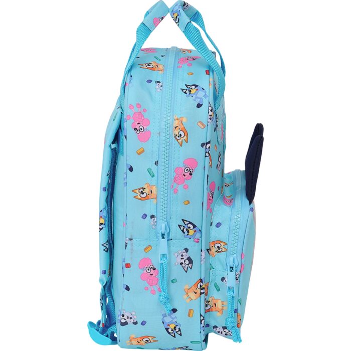 Safta - Mochila Escolar Bluey 28x20 cm Impermeable, Diseño Ergonómico Ideal para Niños y Adultos - Mochila Niños y Adultos Bluey Diseño Compacto y Versátil Safta - Mochila Escolar Bluey 28x20 cm Impermeable, Diseño Ergonómico Ideal para Niños y Adultos - Mochila Niños y Adultos Bluey Diseño Compacto y Versátil