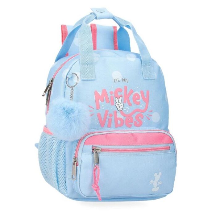 Mochila preescolar Mickey vibes 28cm