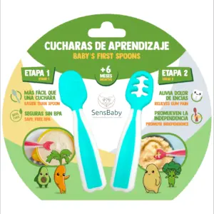 Precucharas de silicona para bebé