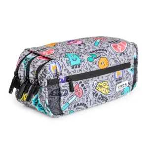 Estuche portatodo triple Grafoplás Bits and Bobs Design