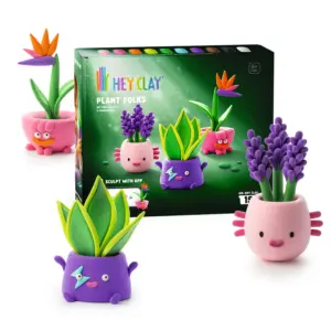 Hey Clay kit de plastilina secado al aire para niños