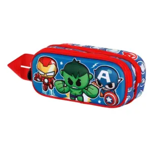 Estuche doble Avengers 3D