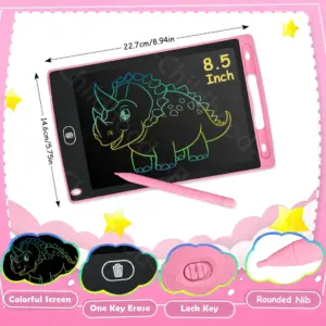 Tableta de Dibujo LCD Infantil 8,5” – Pizarra Electrónica para Dibujar y Escribir