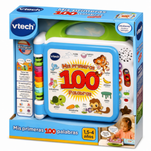 Vtech Libro interactivo Mis primeras 100 palabras bilingüe